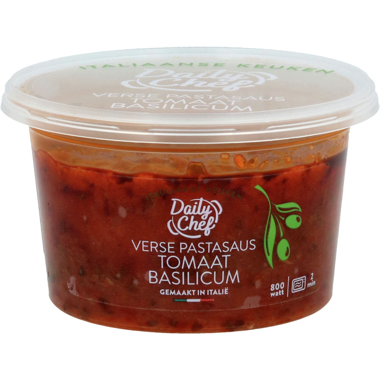 Daily Chef Verse pastasaus tomaat basilicum