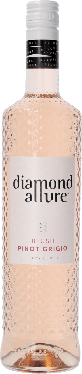 Foto van Diamond Allure Pinot grigio rose op witte achtergrond