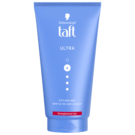 Foto van Taft Haargel ultra styling op witte achtergrond