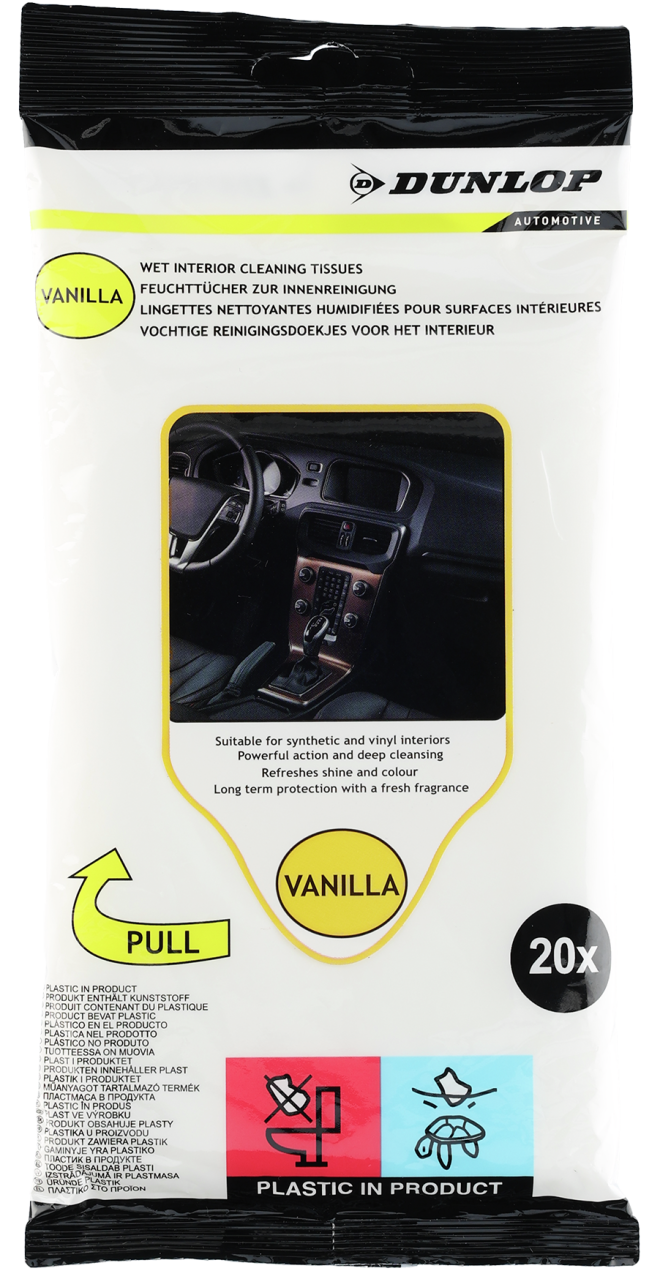 Dunlop autoreinigingsdoekjes
