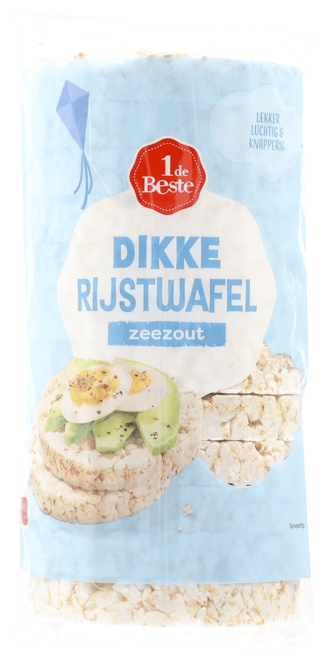 1 De Beste Rijstwafels met zeezout