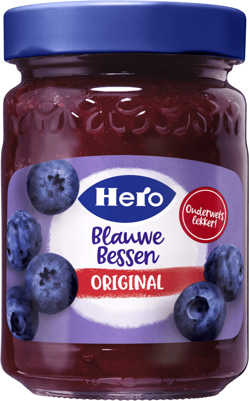 Hero Vruchtenspread blauwe bessen
