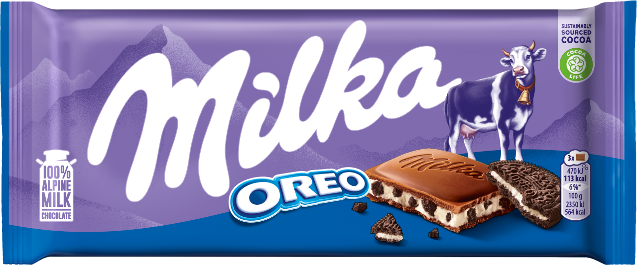 Milka Chocoladereep oreo