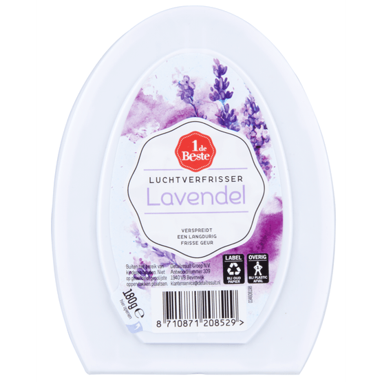 Foto van 1 de Beste Luchtverfrisser continu lavendel op witte achtergrond