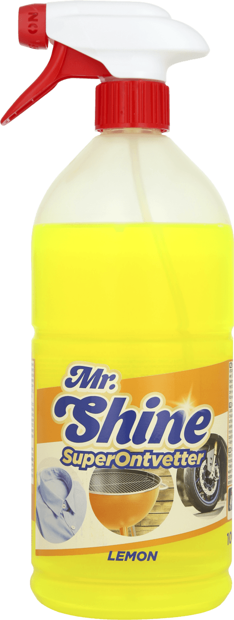 Foto van Mr. Shine Super ontvetter op witte achtergrond