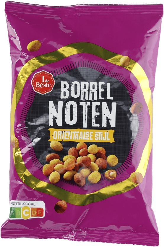 Foto van 1 de Beste Borrelnoten orientaals op witte achtergrond