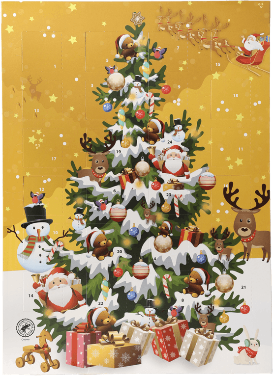 Foto van Abs Adventkalender compound op witte achtergrond