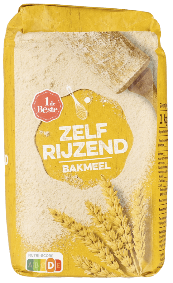 Foto van 1 de Beste Zelfrijzend bakmeel op witte achtergrond