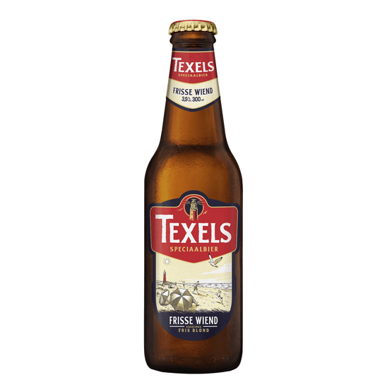 Foto van Texels Frisse wiend op witte achtergrond