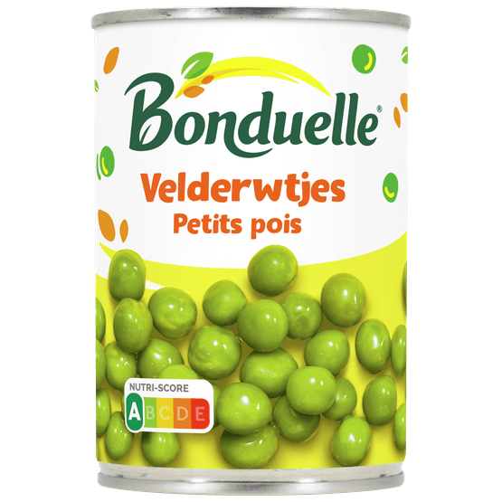 Foto van Bonduelle Velderwtjes op witte achtergrond