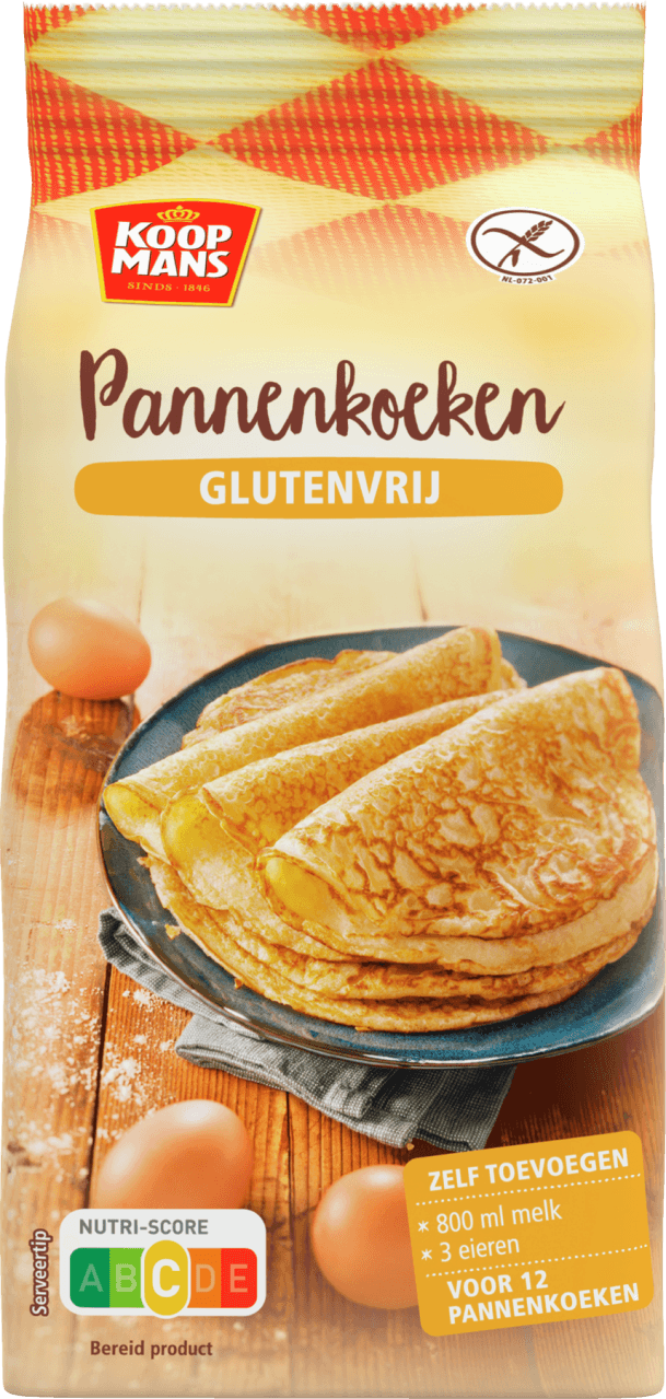Koopmans Pannenkoekenmix glutenvrij