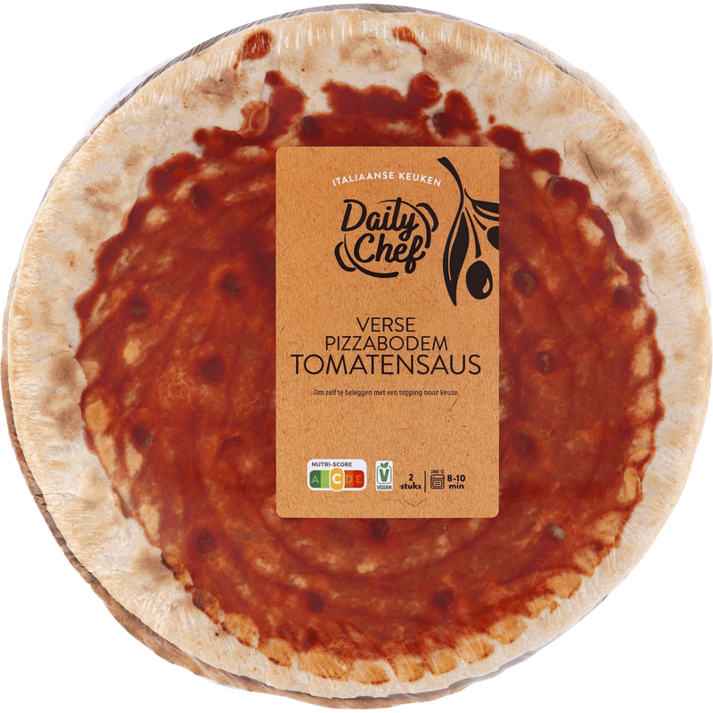 Daily Chef Pizzabodem met tomatensaus