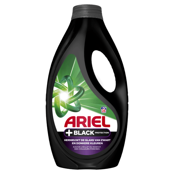 Foto van Ariel Vloeibaar wasmiddel black 25wb. op witte achtergrond