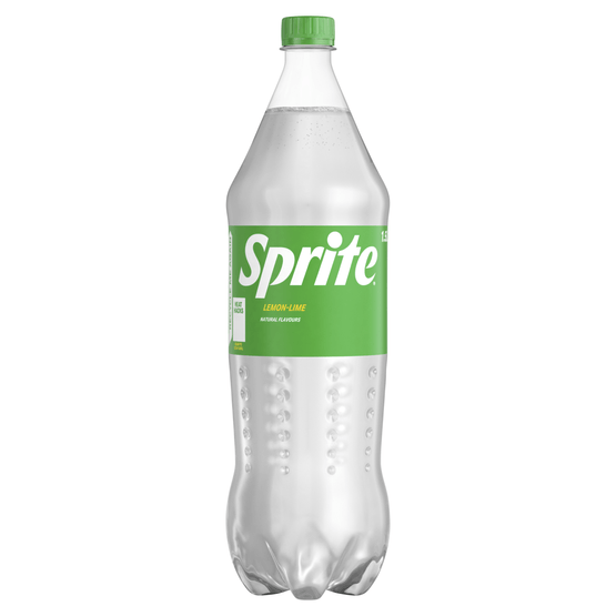 Foto van Sprite Lemon lime op witte achtergrond
