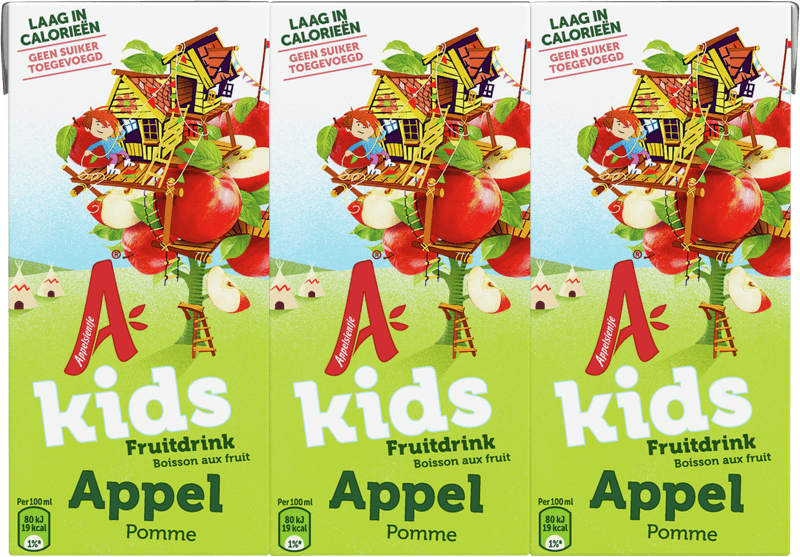 Appelsientje Kids fruitdrink appel 6 st.