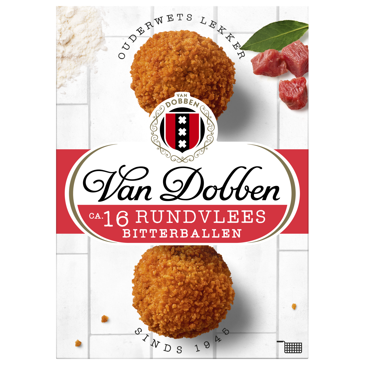 Van Dobben Bitterballen rundvlees circa 30 st.
