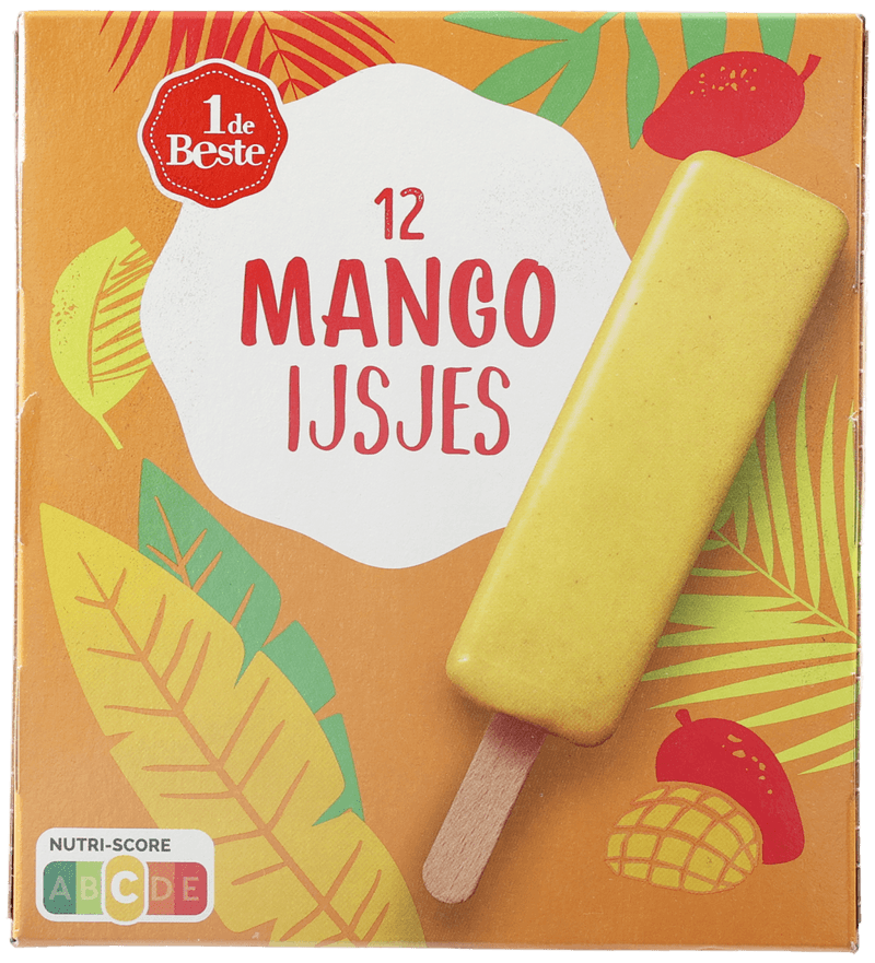 1 De Beste Mango ijs 12 st.