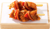 Thumbnail van variant Vleeschmeesters Kipdij spies met chorizo 2 st.
