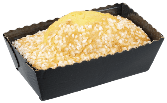 Foto van Bakker Bollebof Citroencake op witte achtergrond