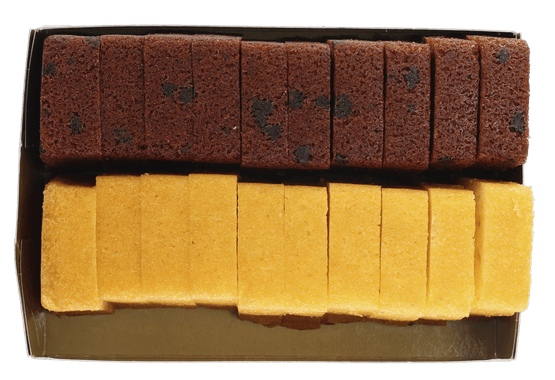 Foto van Bakker Bollebof Mini cake duo op witte achtergrond