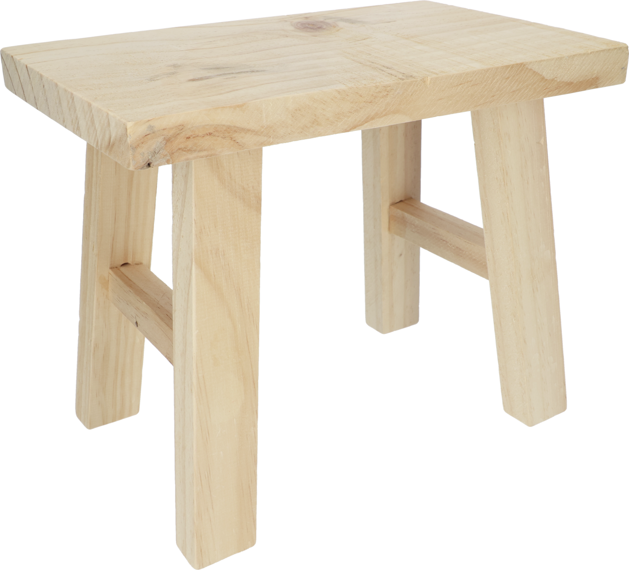 Houten bijzettafel 31x19x25cm
