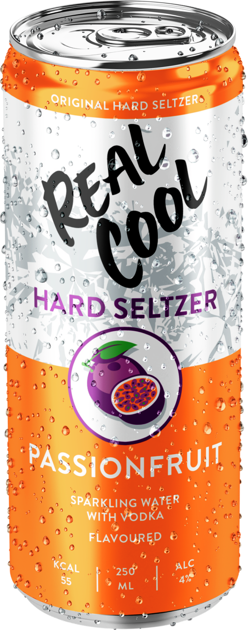 Hard seltzer passionfruit