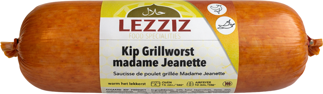 LEZZIZ Kipgrillworst madame jeanette