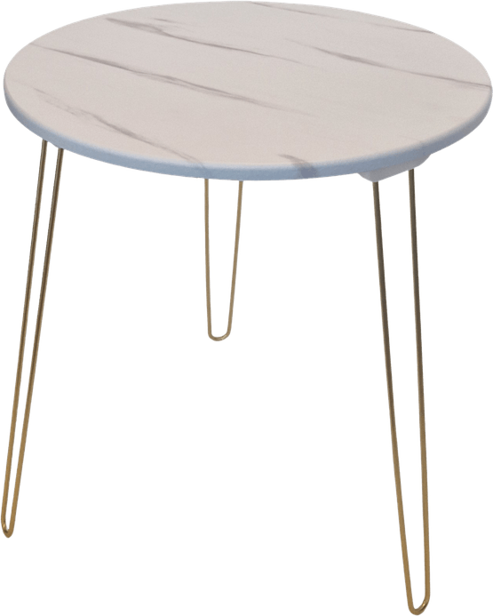 Foto van Bijzettafel op witte achtergrond