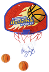 Thumbnail van variant Basketbalring met bord 28 x 21 cm