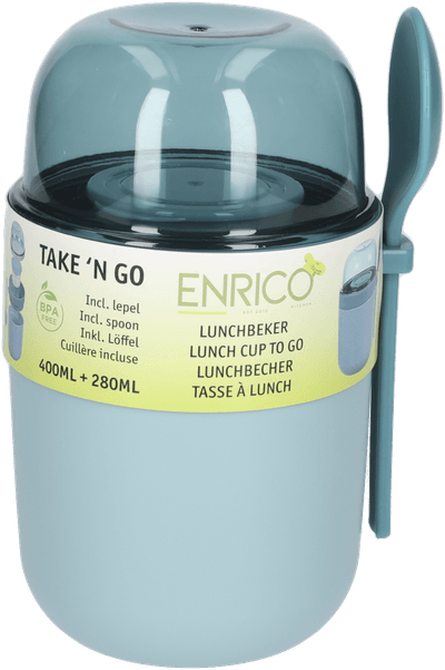 Enrico Lunch cup to go