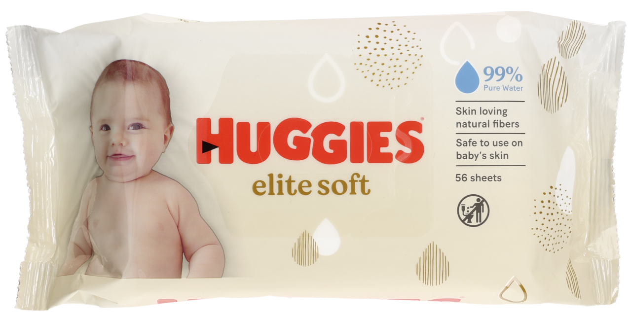 Huggies Baby wipes elite soft