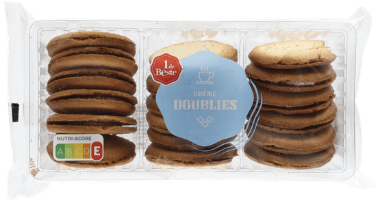 Foto van 1 de Beste Creme doublies op witte achtergrond
