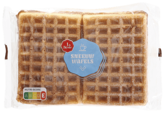 Foto van 1 de Beste Sneeuwwafel op witte achtergrond