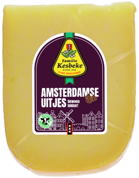 Foto van Kesbeke Kaas amsterdamse uitjes op witte achtergrond