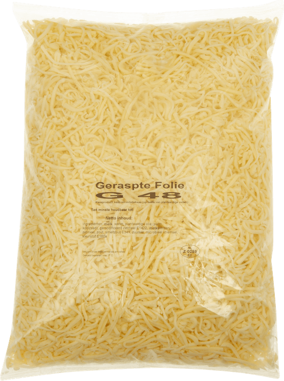 Foto van Rasp mild grootverpakking op witte achtergrond