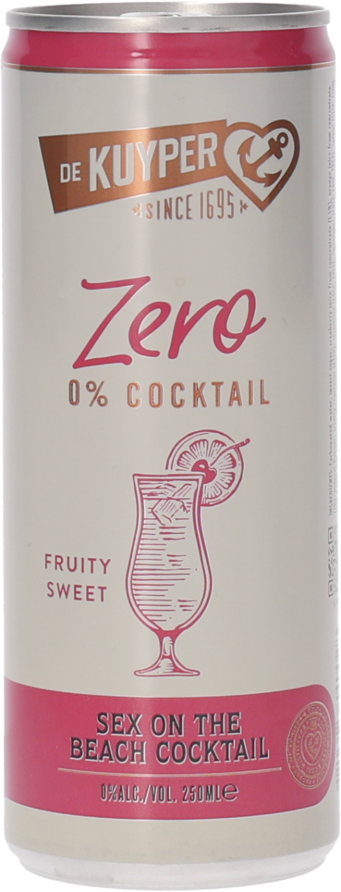 De Kuyper Cocktail 0.0% sex on the beach