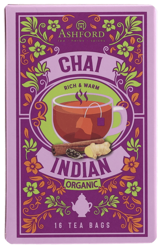 Foto van Ashford Thee indian chai op witte achtergrond