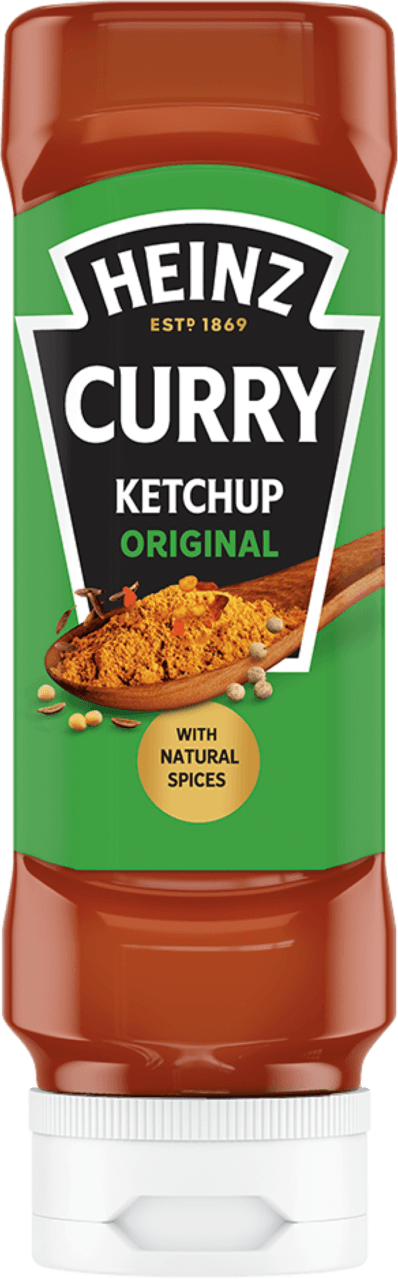 Foto van Heinz Curry origineel op witte achtergrond