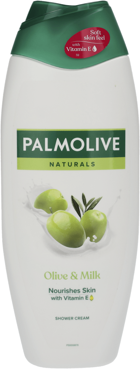 Foto van Palmolive Douchegel naturals olijf op witte achtergrond