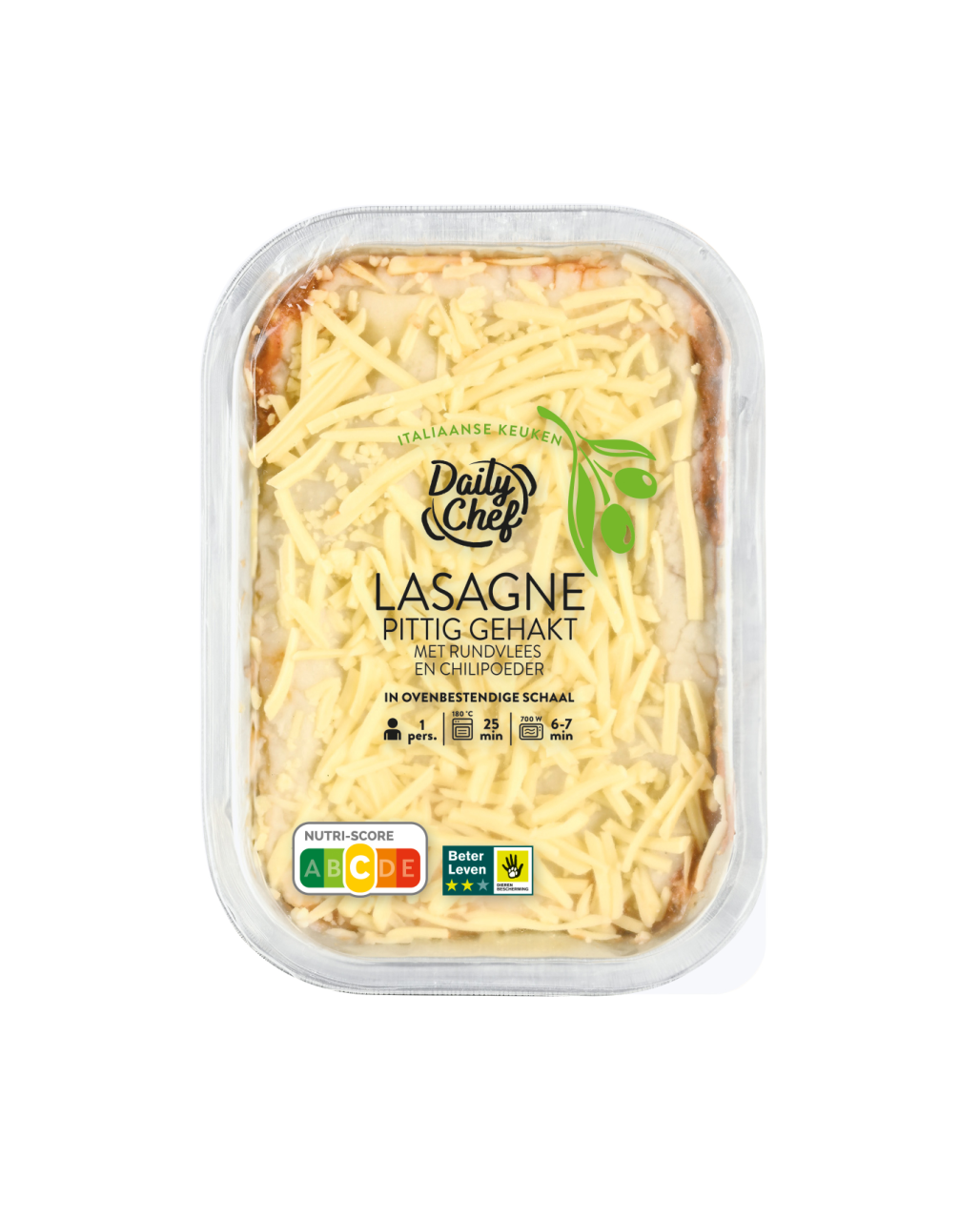 Daily Chef Lasagne pittig gehakt
