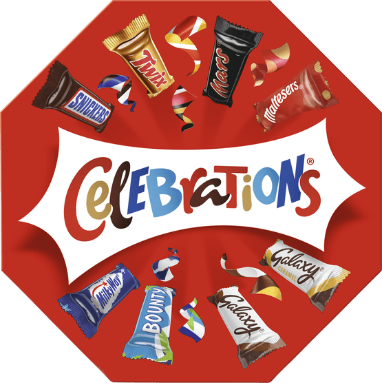 Foto van Mars Celebrations op witte achtergrond