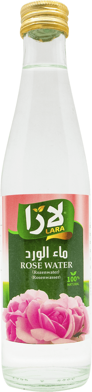 Foto van Lara Rose water op witte achtergrond