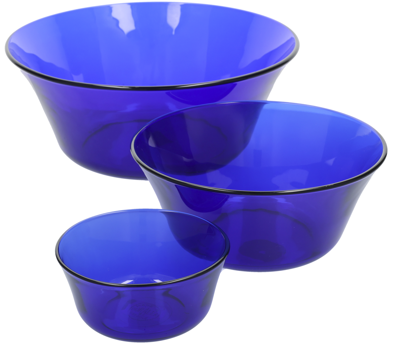 Duralex schaal groot 23 cm blauw