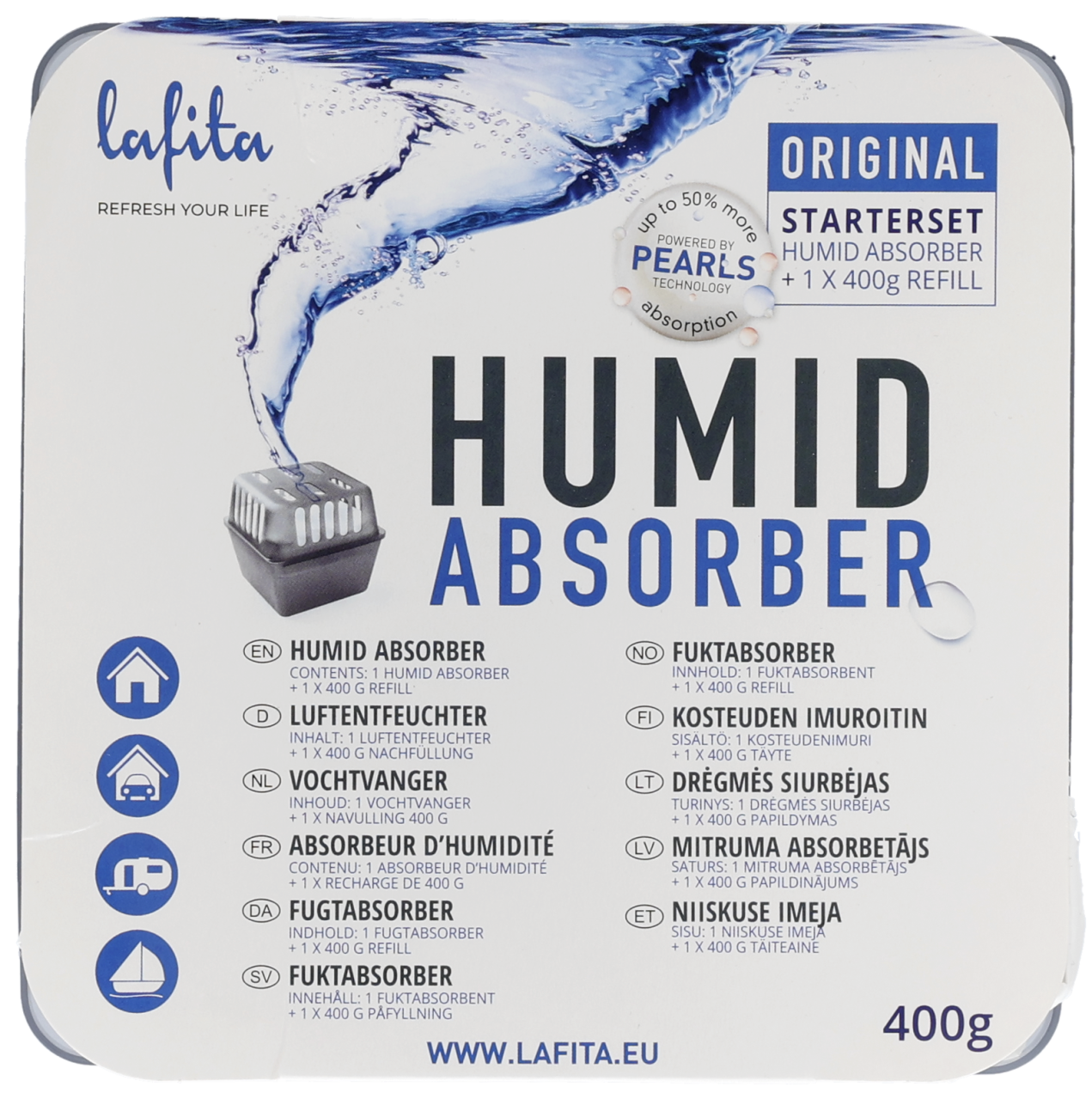 Lafita Vochtvanger start 400gr