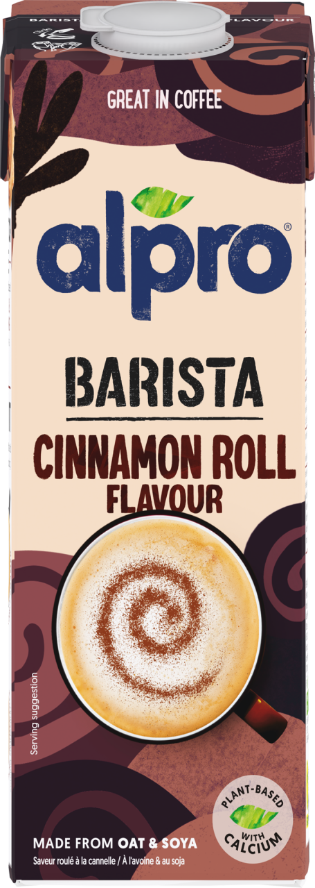 Alpro Barista cinnamon roll