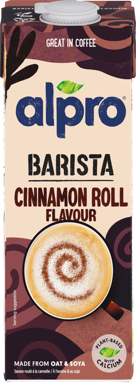 Alpro Barista cinnamon roll