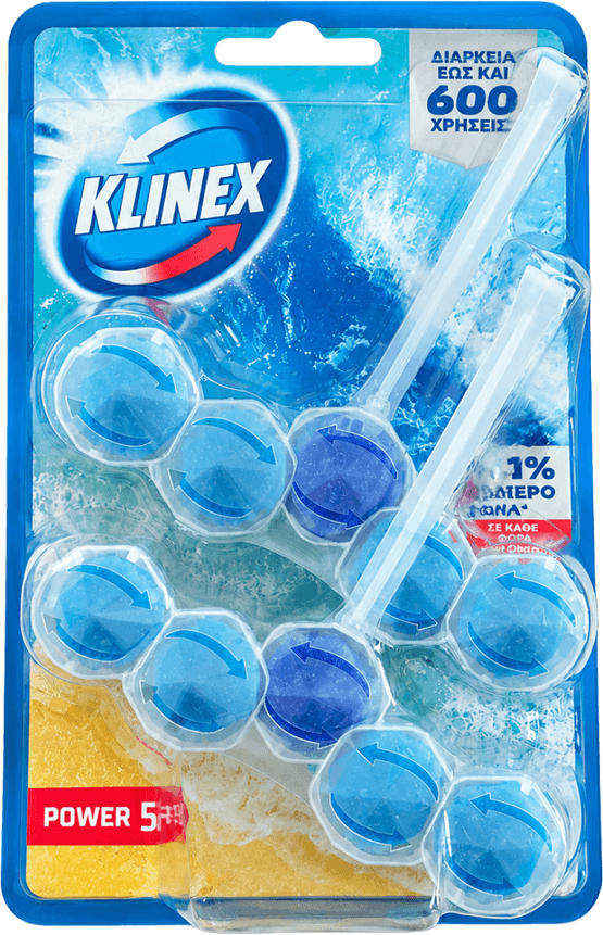 Foto van Klinex Toiletblokken freshness 2 st. op witte achtergrond