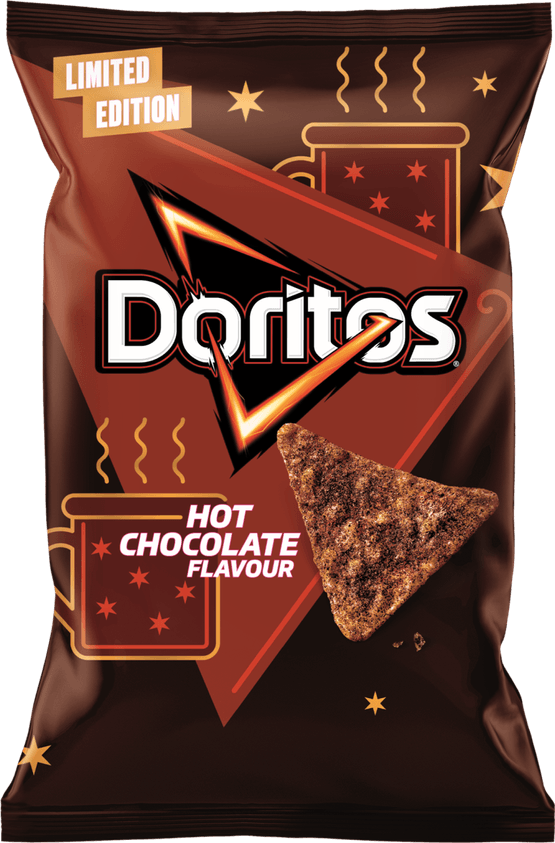 Foto van Doritos Spiced hot chocolate op witte achtergrond