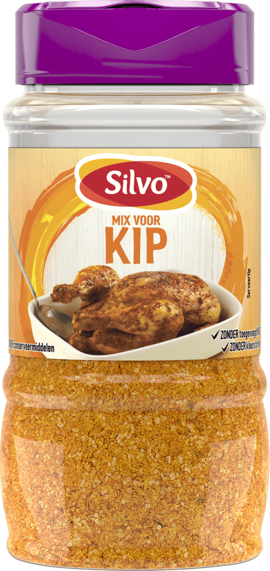 Foto van Silvo Kruidenmix kip op witte achtergrond