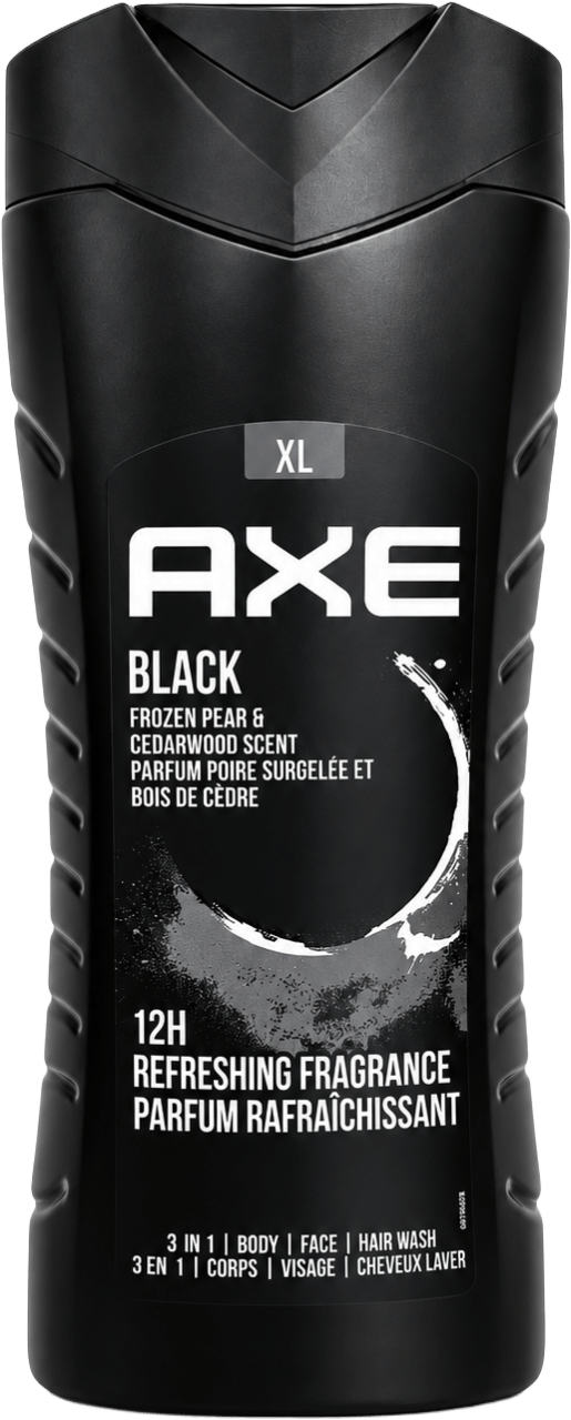 Foto van AXE Douchegel black op witte achtergrond